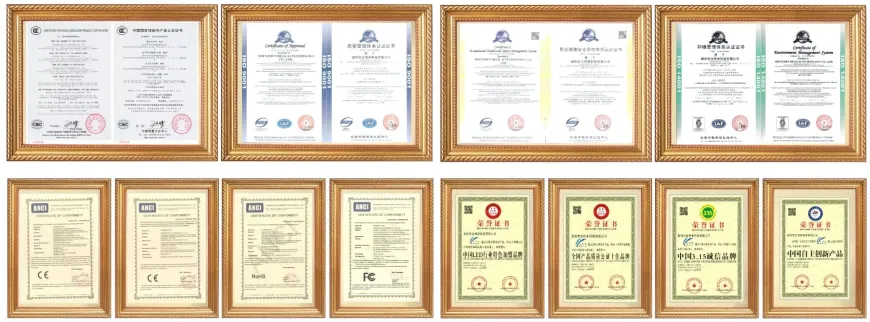 factory certificate factory certificate